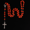 Six-Color Stone Beads Catholic Rosary