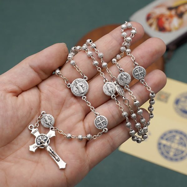 St. Benedict Alloy Refined Rosary