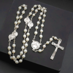 The Four Temples Of Christ Mother-of-Pearl Rosary