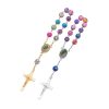 Soft Ceramic Single Decade Rosary Bracelet
