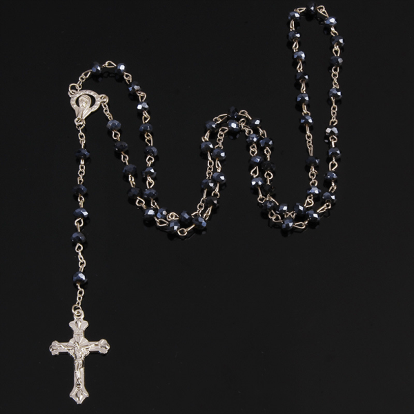 Christianartworkshop Classic Crystal Beads Rosary
