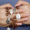 Seven Sorrows Olive Wood Rosary of the Virgin Mary