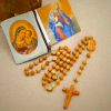 Quality Handmade Olive/Rosewood/Ebony Beads Prayer Rosary