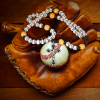 Hand-Woven Baseball Beads Sports Prayer Rosary