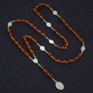 Seven Sorrows Olive Wood Rosary of the Virgin Mary