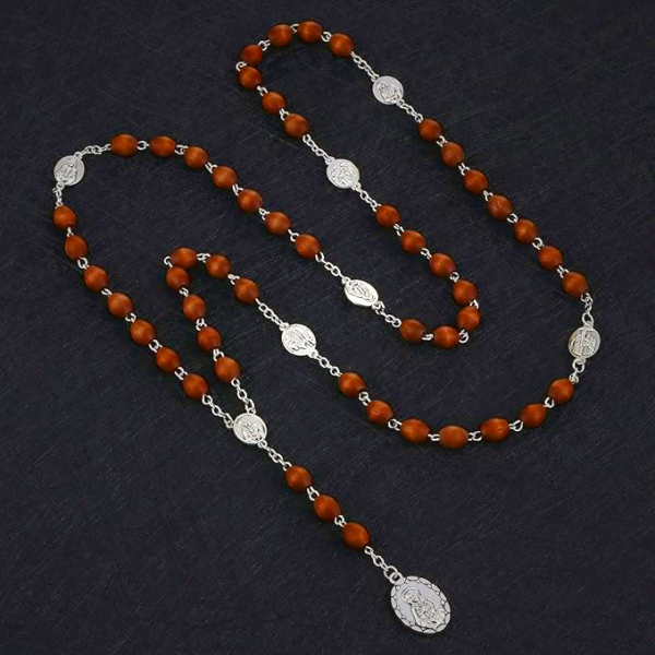 Seven Sorrows Olive Wood Rosary of the Virgin Mary