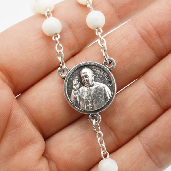 Christianartworkshop The Four Temples Of Christ Mother-of-Pearl Rosary