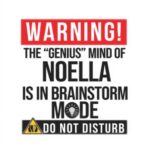 Noella Tagebuch personalisiertes Geschenk Planer Notizbuch