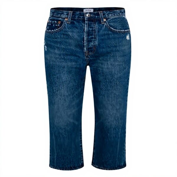 Pistola Cassie Jeans Damen Super hohe Taille Gerades Bein