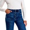 Pistola Cassie Jeans Damen Super hohe Taille Gerades Bein