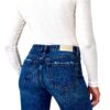 Pistola Cassie Jeans Damen Super hohe Taille Gerades Bein