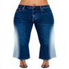 Pistola Ally Jeans Damen Denim Hose hoher Bund