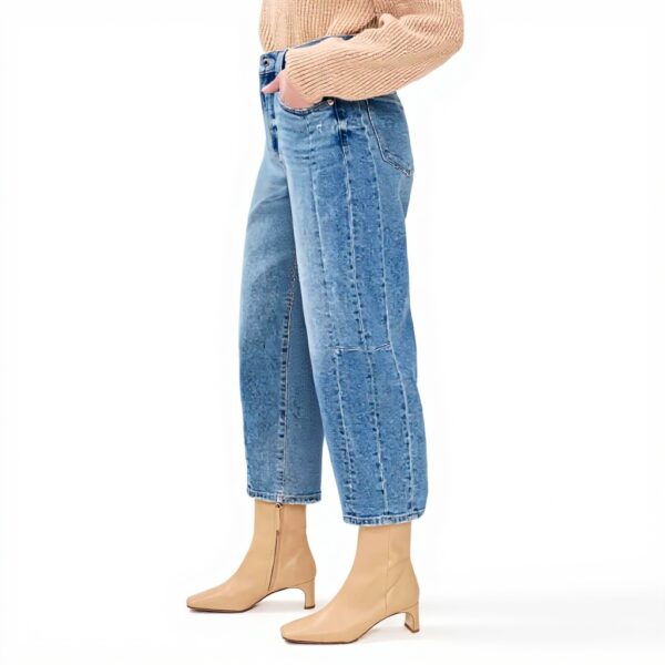 Pistola Denim Damen Jeans Stretch-Denim entspannt