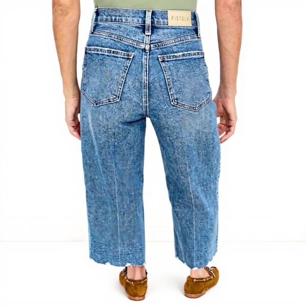 Pistola Denim Damen Jeans Lana Crop Vintage Stretch
