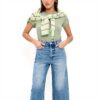 Pistola Denim Damen Jeans Lana Crop Vintage Stretch
