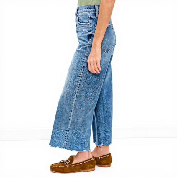 Pistola Denim Damen Jeans Crop Vintage Stretch Denim