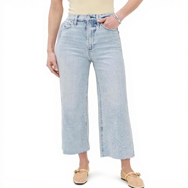 Pistola Denim Damen Jeans Crop Vintage Stretch