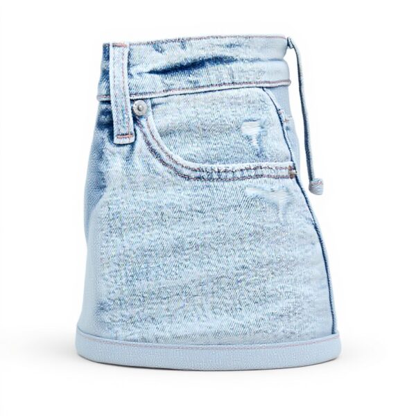 Pistola Damen Jeans Crop Vintage Stretch Denim High Waist