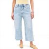 Pistola Damen Jeans Crop Vintage Stretch Denim High Waist