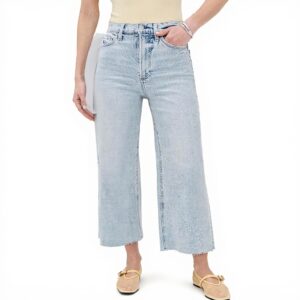 Pistola Denim Damen Jeans Crop Vintage Stretch