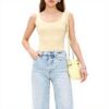 Pistola Denim Damen Jeans Crop Vintage Stretch
