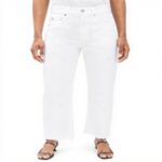 Pistola Denim Damen Jeans Lexi Luxe White Vintage