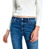 Pistola Mid Rise Ultra Flare Jeans Damen Baumwolle Elastan
